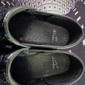 Dansko Clogs Patent Black Size 10